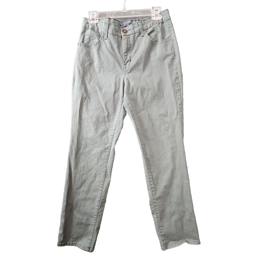 Bandolino Mandie Jeans 10 Women's green straight